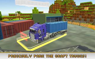 Blocky Truck Simulator capture d'écran 3