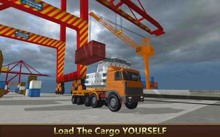 Ship Sim Crane and Truck plakat