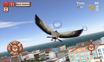 City Bird Fly Simulator 2015 Plakat