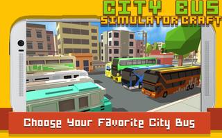 City Bus Simulator Craft اسکرین شاٹ 2