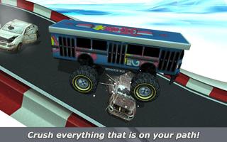 Stunt Bus fou Monster Race 2 capture d'écran 3