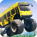 Crazy Monster Bus Stunt Race