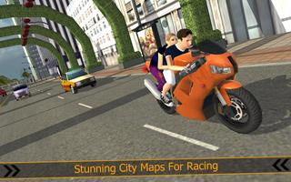 Furious City Moto Bike Racer captura de pantalla 2