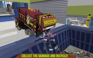 Garbage Truck & Recycling SIM تصوير الشاشة 1