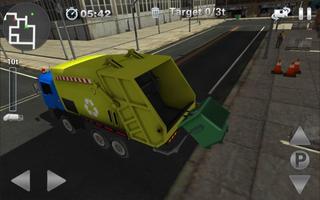 Truck Garbage SIM 2015 II capture d'écran 2