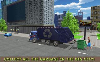 Garbage Truck Simulator PRO 2 syot layar 1