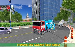 Garbage Truck Simulator PRO Affiche