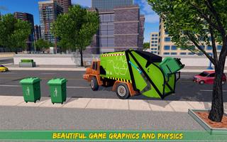 Garbage Truck Simulator PRO capture d'écran 1