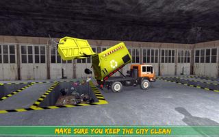 Garbage Truck Simulator PRO capture d'écran 2