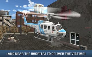 Helicopter Hurricane Rescue اسکرین شاٹ 3