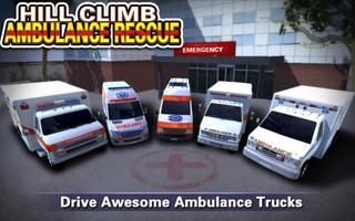 De côte Ambulance Rescue Affiche