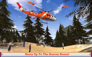 Hill Rescue Helicopter 16 Affiche