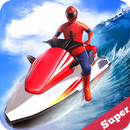 Jetski Race Superheroes League APK