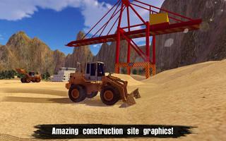 Loader & Dump Truck Hill SIM Poster