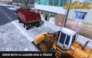 Loader & Dump Truck Winter SIM screenshot 3