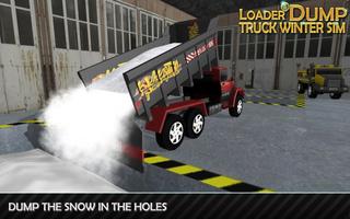 Loader & Dump Truck SIM Winter capture d'écran 1