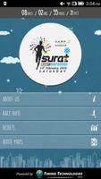 Surat Night Marathon. Affiche