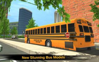 School Bus Simulator پوسٹر