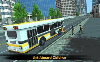 School Bus Simulator captura de pantalla 1