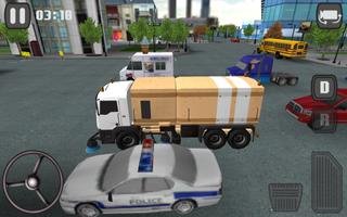Small City Road Sweeper SIM poster