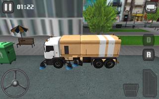 Small City Road Sweeper SIM screenshot 1