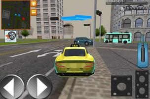 Taxi Driver 3D Simulator Game पोस्टर