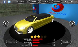 Urban City Limo Legend 3D اسکرین شاٹ 1