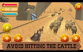 Western Cowboy SIM: Cattle Run Affiche