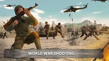 World War Shooting Survival Combat Attack Mission تصوير الشاشة 2