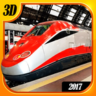 Bullet Train Simulator 2017 3D simgesi