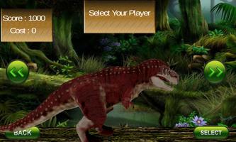 Dinosaur Race 3D स्क्रीनशॉट 1