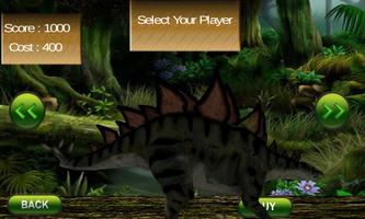 Dinosaur Race 3D تصوير الشاشة 2