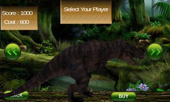 Dinosaur Race 3D capture d'écran 3
