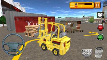 Forklift Simulator 3D 2017 capture d'écran 2