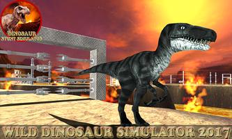 Wild Dinosaur Survival Stunts Simulator 2021 پوسٹر