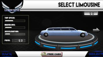 Limo Driving Simulator 3D 2017 captura de pantalla 1