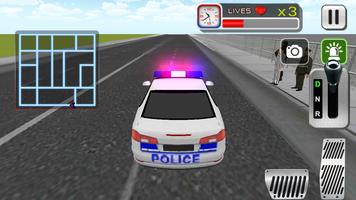 Police Car Driver 3D स्क्रीनशॉट 3