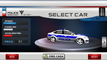 Police Car Driver 3D Ekran Görüntüsü 1