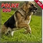 Police Dog Chase Crime City Zeichen