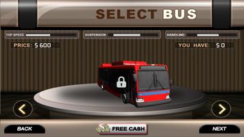 Real Bus Driving Simulator 3D capture d'écran 1