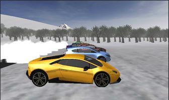 Real Snow Car Racing 2017 captura de pantalla 3