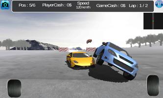 Real Snow Car Racing 2017 captura de pantalla 2