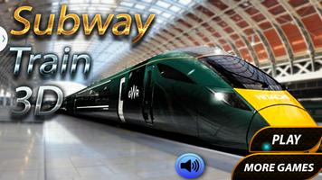 Subway Train Simulator 3D الملصق