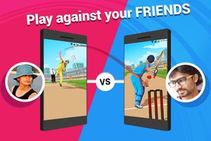 Multiplayer Cricket Live capture d'écran 1