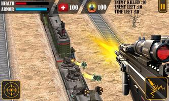 Train Attack 3D स्क्रीनशॉट 1