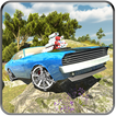 Chained Muscle Car Drive: Offroad Racing Adventure
