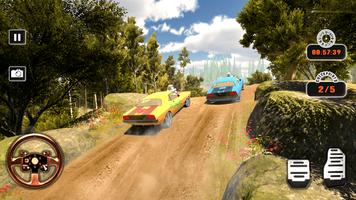 Chained Muscle Car Drive: Offroad Racing Adventure 截图 1