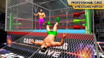 Cage Wrestling 2k18-Steel Revolution Wresting Game Affiche