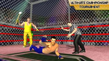 Cage Wrestling 2k18-Steel Revolution Wresting Game capture d'écran 1