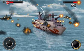 Sea Battleship Combat 3D скриншот 2